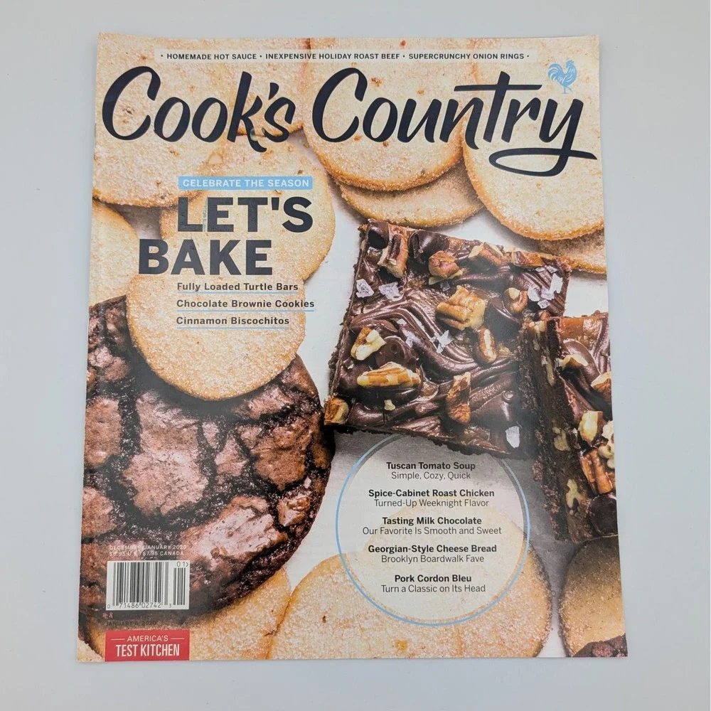 Cook's Country Magazine America's Test Kitchen Lot of 6 2019-2020 Recipes ATK